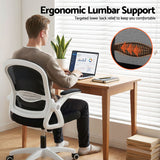 Office & Desk Chairs: Artiss Mesh Office Chair Mid Back Black