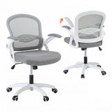 Office & Desk Chairs: Artiss Mesh Office Chair Mid Back Grey