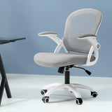 Artiss Mesh Office Chair Mid Back Grey