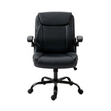 Office & Desk Chairs: Artiss Executive Office Chair Mid Back Black