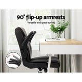 Artiss Executive Office Chair Mid Back Brwon