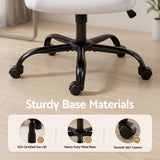 Office & Desk Chairs: Artiss Executive Office Chair Mid Back White