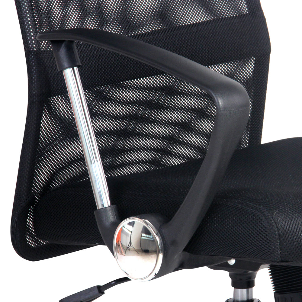 Office & Desk Chairs: Artiss Mesh Office Chair High Back Black