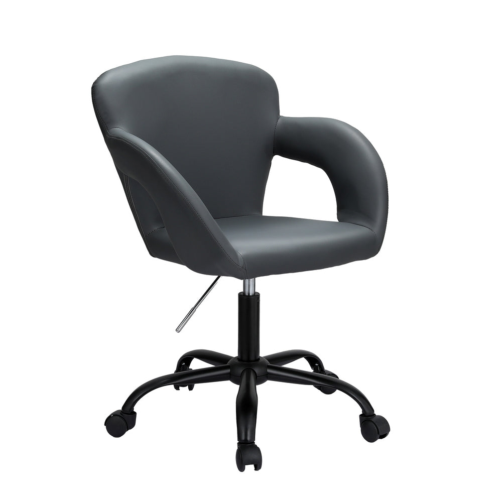 Office & Desk Chairs: Artiss Office Chair Mid Back Grey