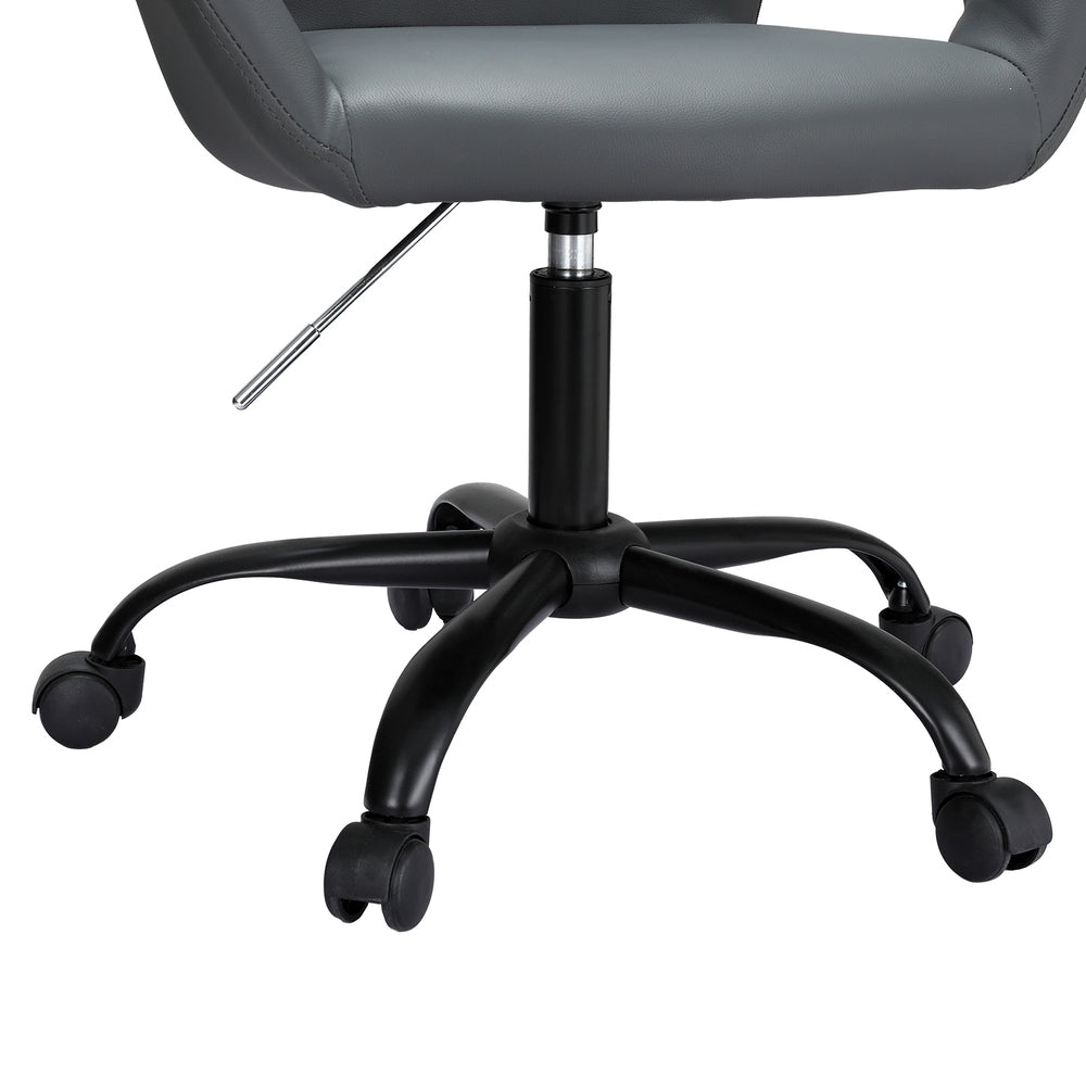 Office & Desk Chairs: Artiss Office Chair Mid Back Grey