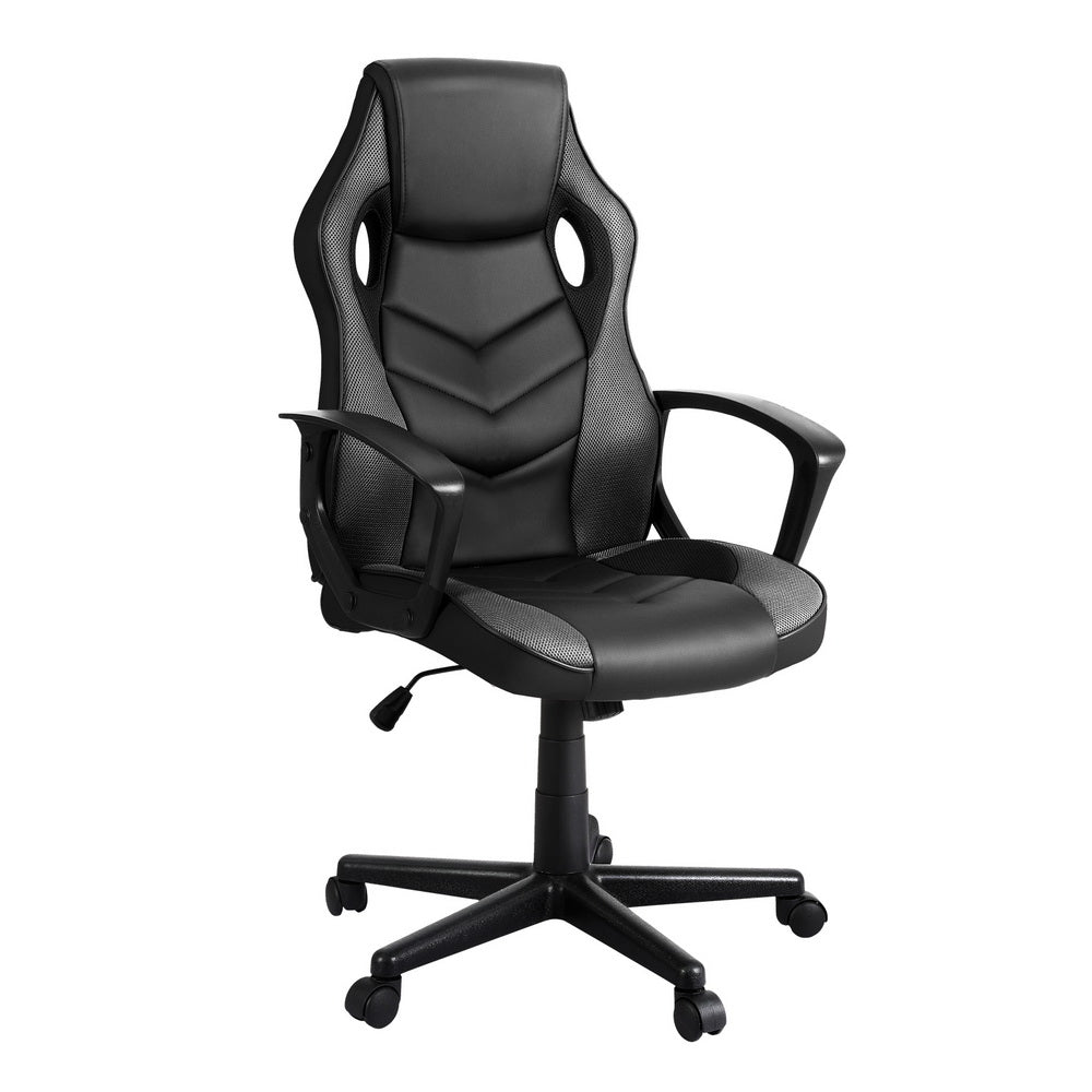 Office & Desk Chairs: Artiss Gaming Office Chair Computer Chairs Grey