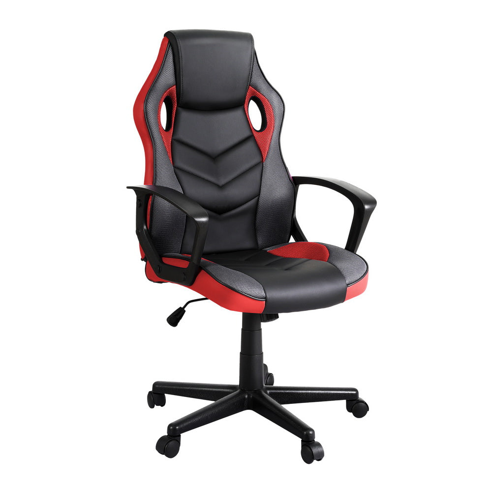 Office & Desk Chairs: Artiss Gaming Office Chair Computer Chairs Red