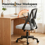 Office & Desk Chairs: Artiss Mesh Office Chair Mid Back Grey