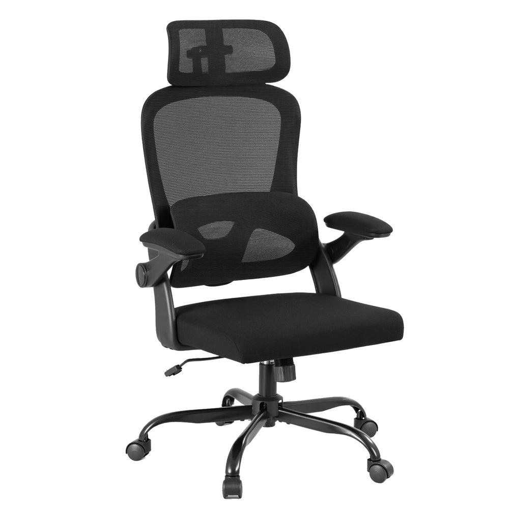 Office & Desk Chairs: Artiss Ergonomic Office Chair Mesh Chairs Black