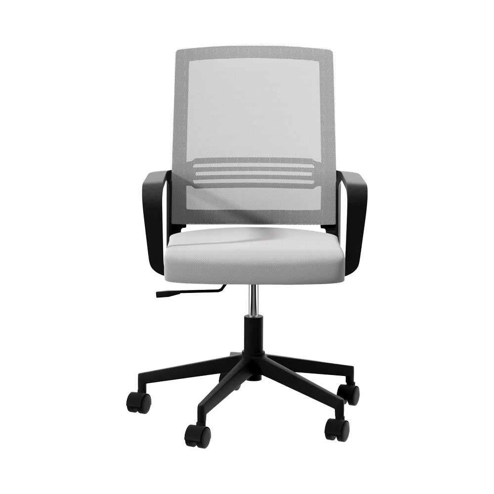 Office & Desk Chairs: Artiss Mesh Office Chair Computer Gaming Desk Chairs Work Study Mid Back Grey