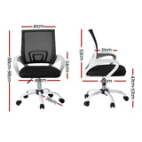 Office & Desk Chairs: Artiss 2x Office Chair Mesh Computer Gaming Desk Chairs Work Study Mid Back