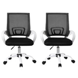 Office & Desk Chairs: Artiss 2x Office Chair Mesh Computer Gaming Desk Chairs Work Study Mid Back