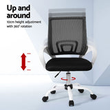 Office & Desk Chairs: Artiss 2x Office Chair Mesh Computer Gaming Desk Chairs Work Study Mid Back