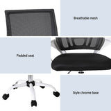 Office & Desk Chairs: Artiss 2x Office Chair Mesh Computer Gaming Desk Chairs Work Study Mid Back