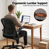 Office & Desk Chairs: Artiss Mesh Office Chair Computer Gaming Desk Chairs Work Study Mid Back