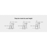 Outdoor Chairs: Gardeon 2x Outdoor Bar Stools Rattan Nature