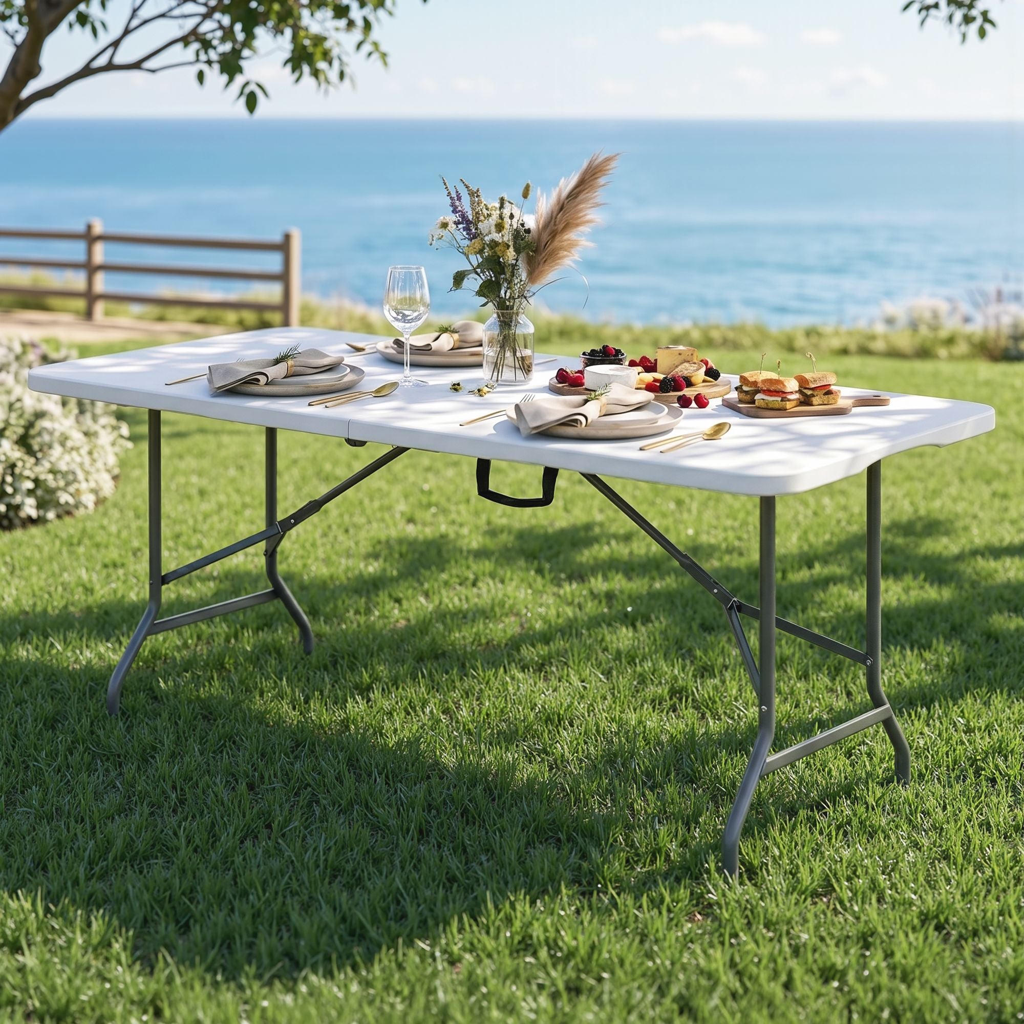 Gardeon 7PCS Outdoor Bar Set Stools Dining Chairs Table Patio Steel Bistro Set Black