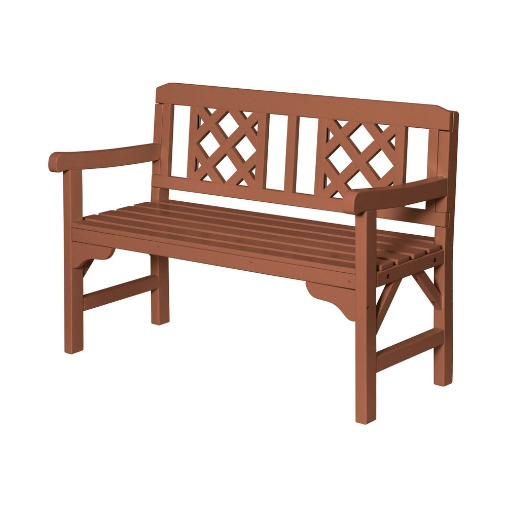 Outdoor Chairs: Gardeon Outdoor Garden Bench Wooden Chair 2 Seat Patio Furniture Lounge Natural