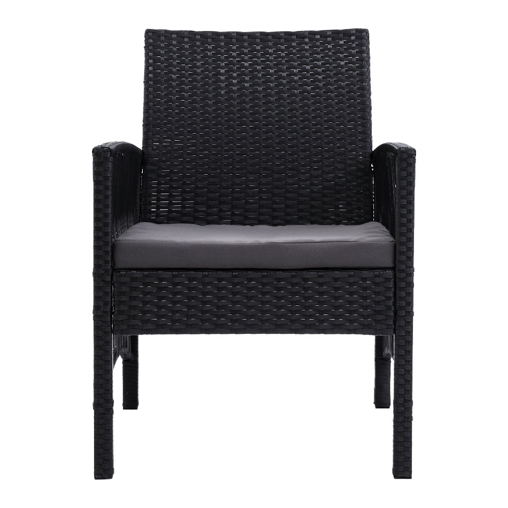 Outdoor Chairs: Gardeon 2PC Outdoor Dining Chairs Patio Furniture Wicker Lounge Chair Garden