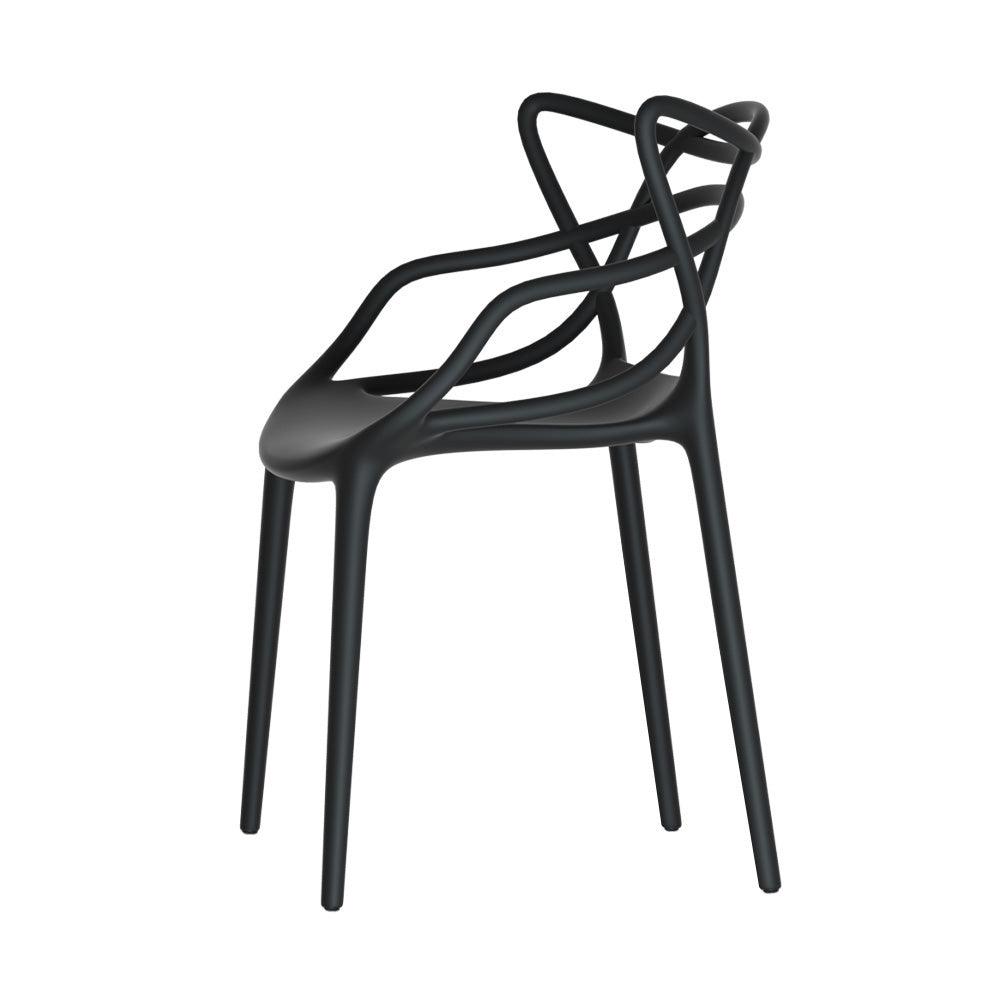 Outdoor Chairs: Gardeon 4PC Outdoor Dining Chairs PP Portable Stackable Chair Patio Furniture