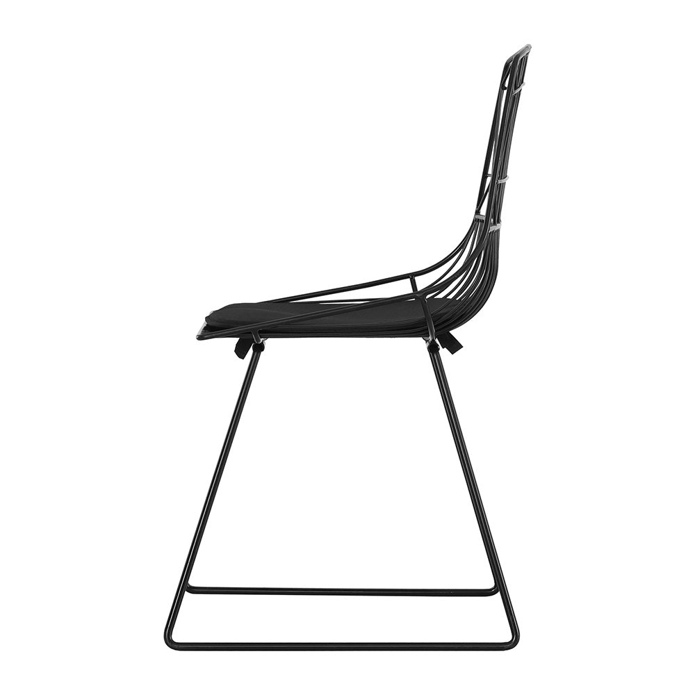 Outdoor Chairs: Gardeon 2PC Outdoor Dining Chairs Steel Lounge Chair Patio Garden Furniture