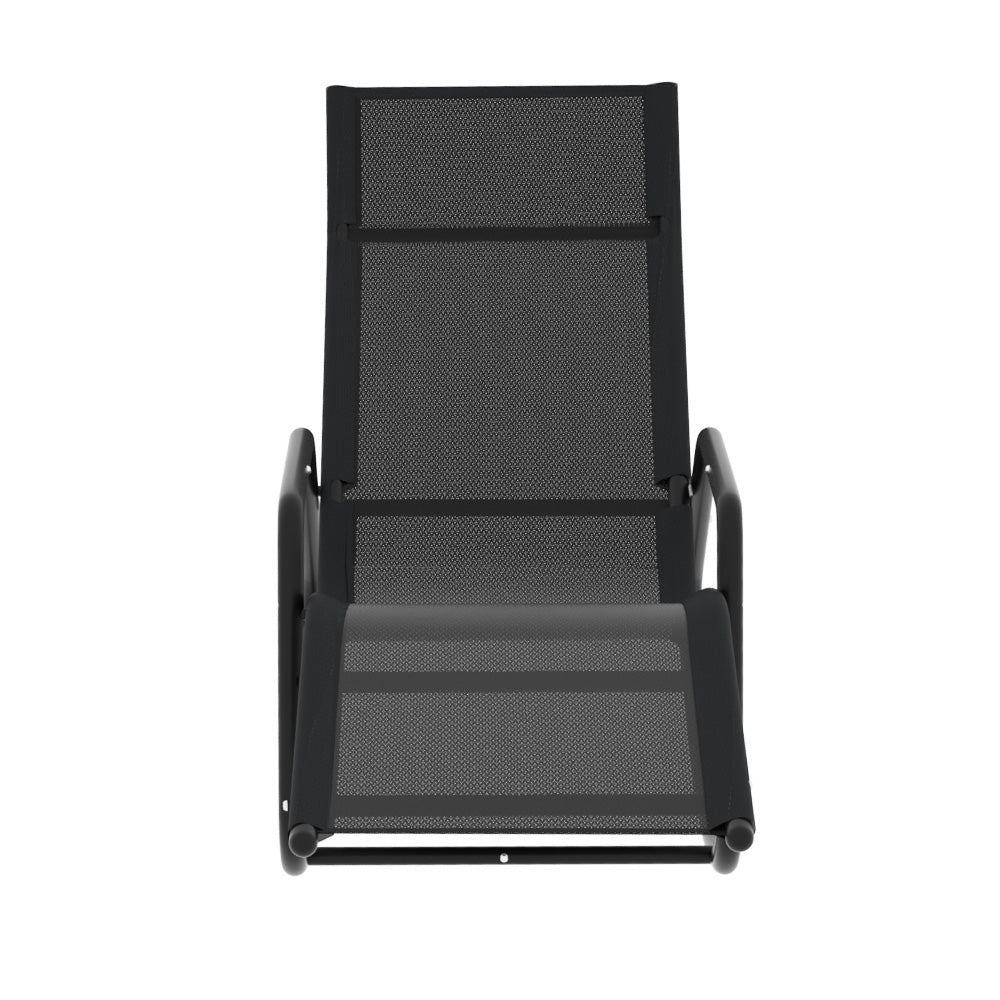 Outdoor Chairs: Gardeon Sun Lounge Rocking Chair Outdoor Lounger Patio Furniture Pool Garden
