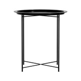 Gardeon Coffee Side Table Steel Outdoor Furniture Indoor Desk Patio Garden