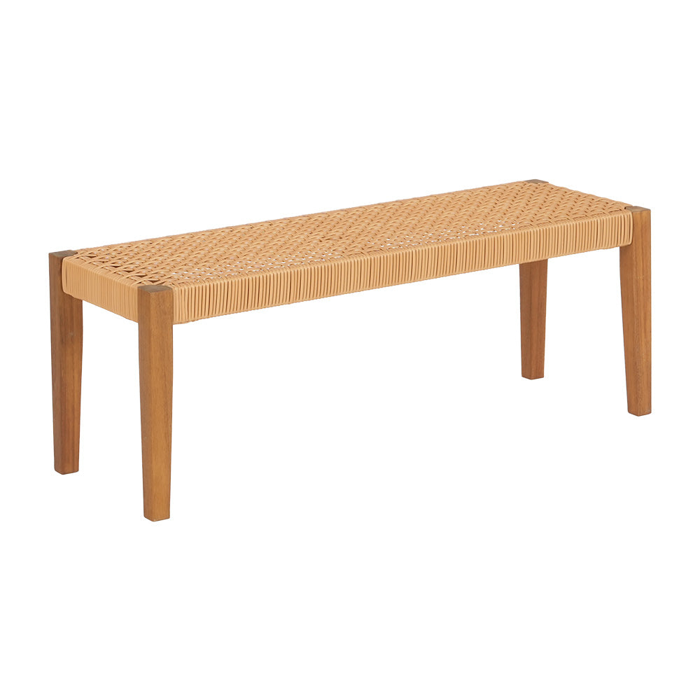 Outdoor Chairs: Gardeon Outdoor Garden Bench Seat Dining Acacia Wood 2-Seater Patio Furniture