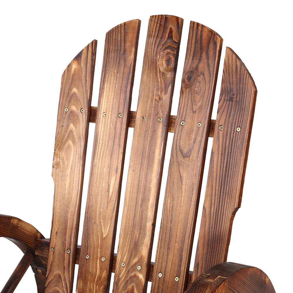 Outdoor Chairs: Gardeon Wooden Wagon Chair Outdoor