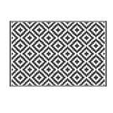 Gardeon Outdoor Rugs 120x180cm Large Carpet Reversible Area Mat PP Dual-Sided Patio Rug Cross