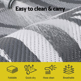 Gardeon Outdoor Rugs 152x244cm Large Carpet Reversible Area Mat PP Dual-Sided Patio Rug Leaf