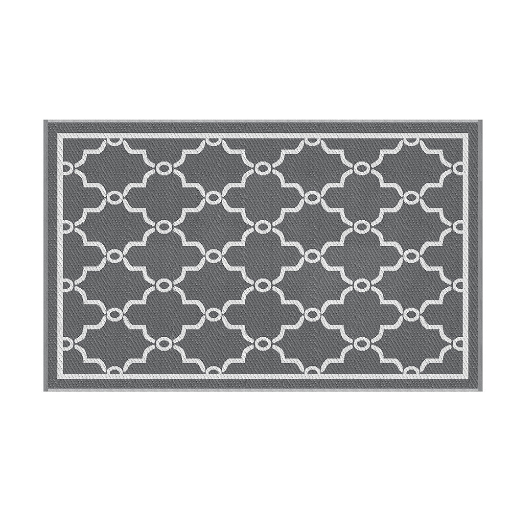 Outdoor Rugs: Gardeon Outdoor Rugs 152x244cm Large Carpet Reversible Area Mat PP Dual-Sided Patio Rug Maroc