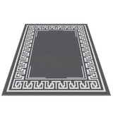 Gardeon Outdoor Rugs 274x366cm Large Carpet Reversible Area Mat PP Dual-Sided Patio Rug Greek Key