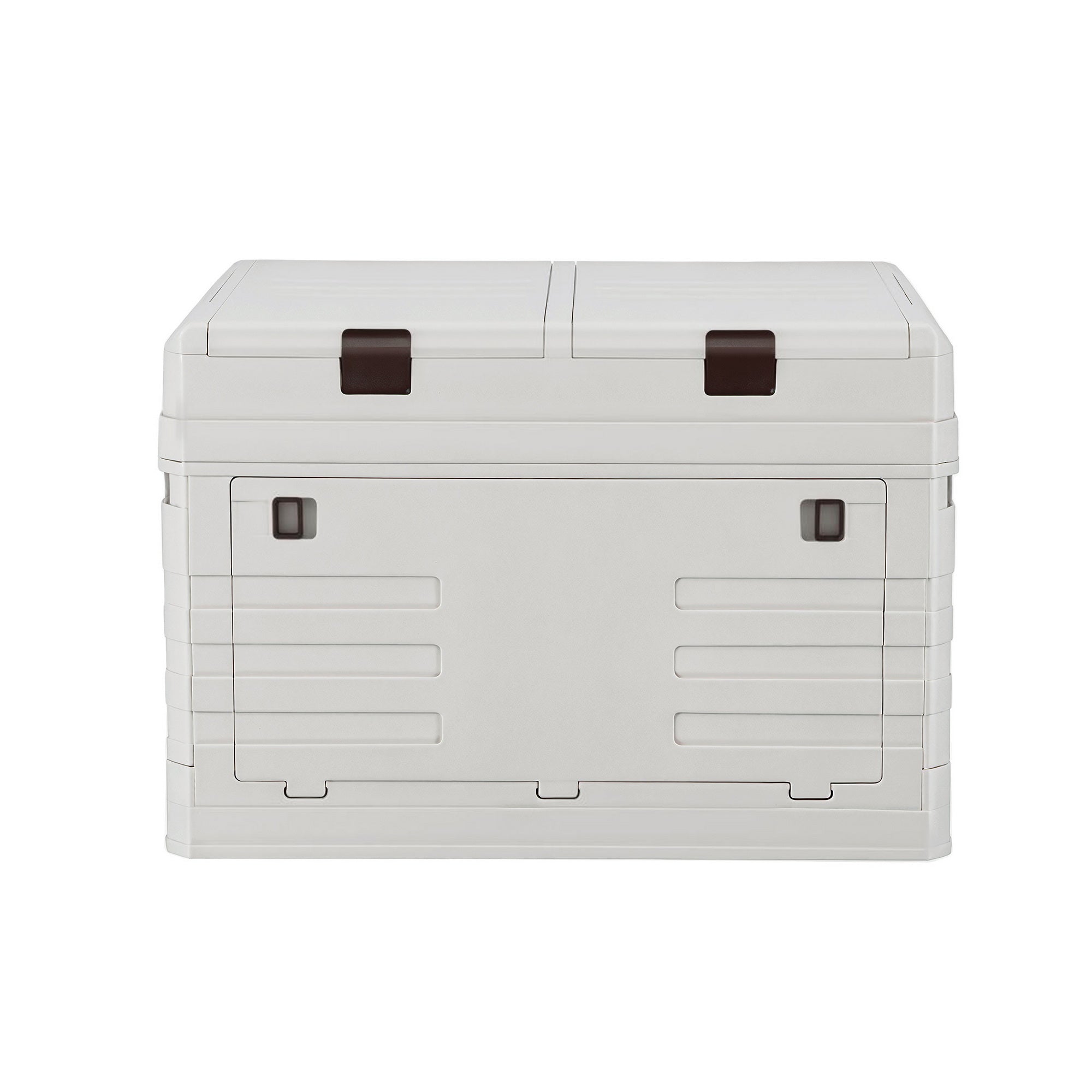 Outdoor Storage Boxes: Gardeon 80L Outdoor Storage Box Foldable Camping Collapsible Bins Organizer
