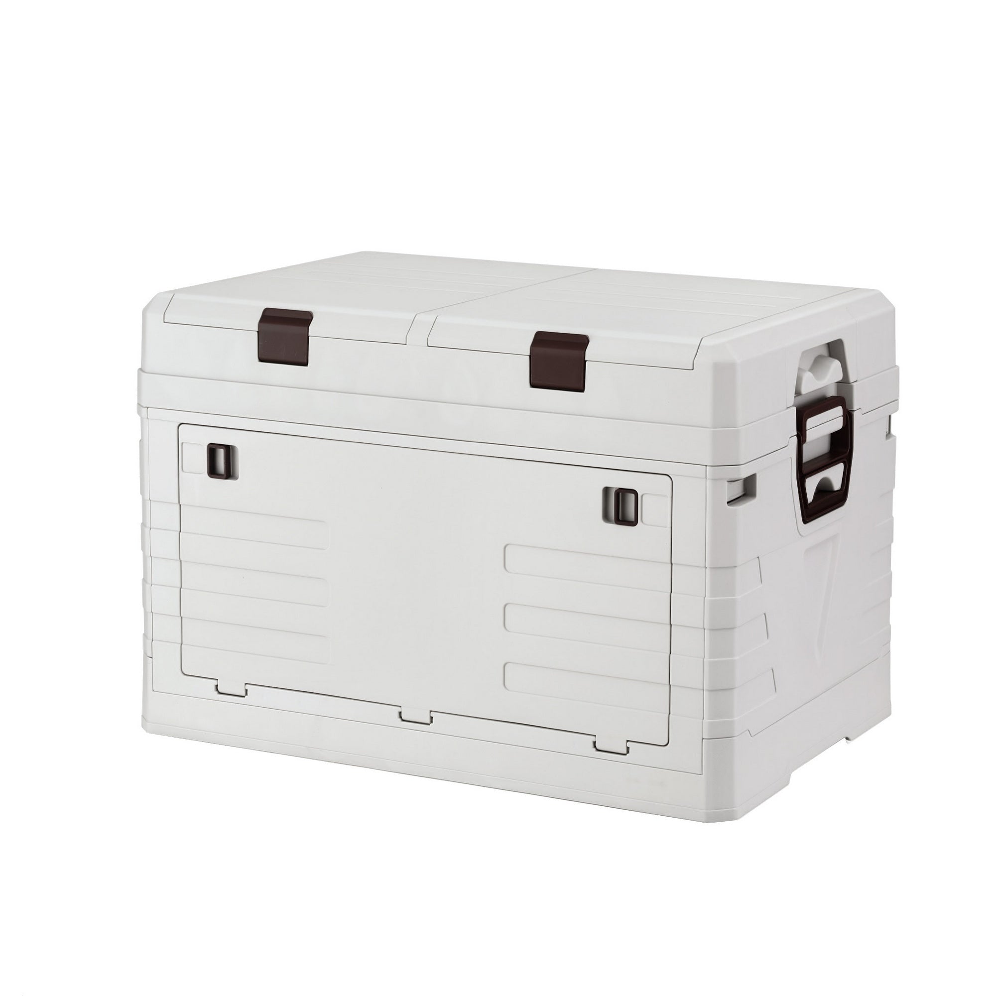 Outdoor Storage Boxes: Gardeon 80L Outdoor Storage Box Foldable Camping Collapsible Bins Organizer