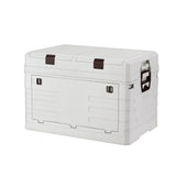 Outdoor Storage Boxes: Gardeon 80L Outdoor Storage Box Foldable Camping Collapsible Bins Organizer