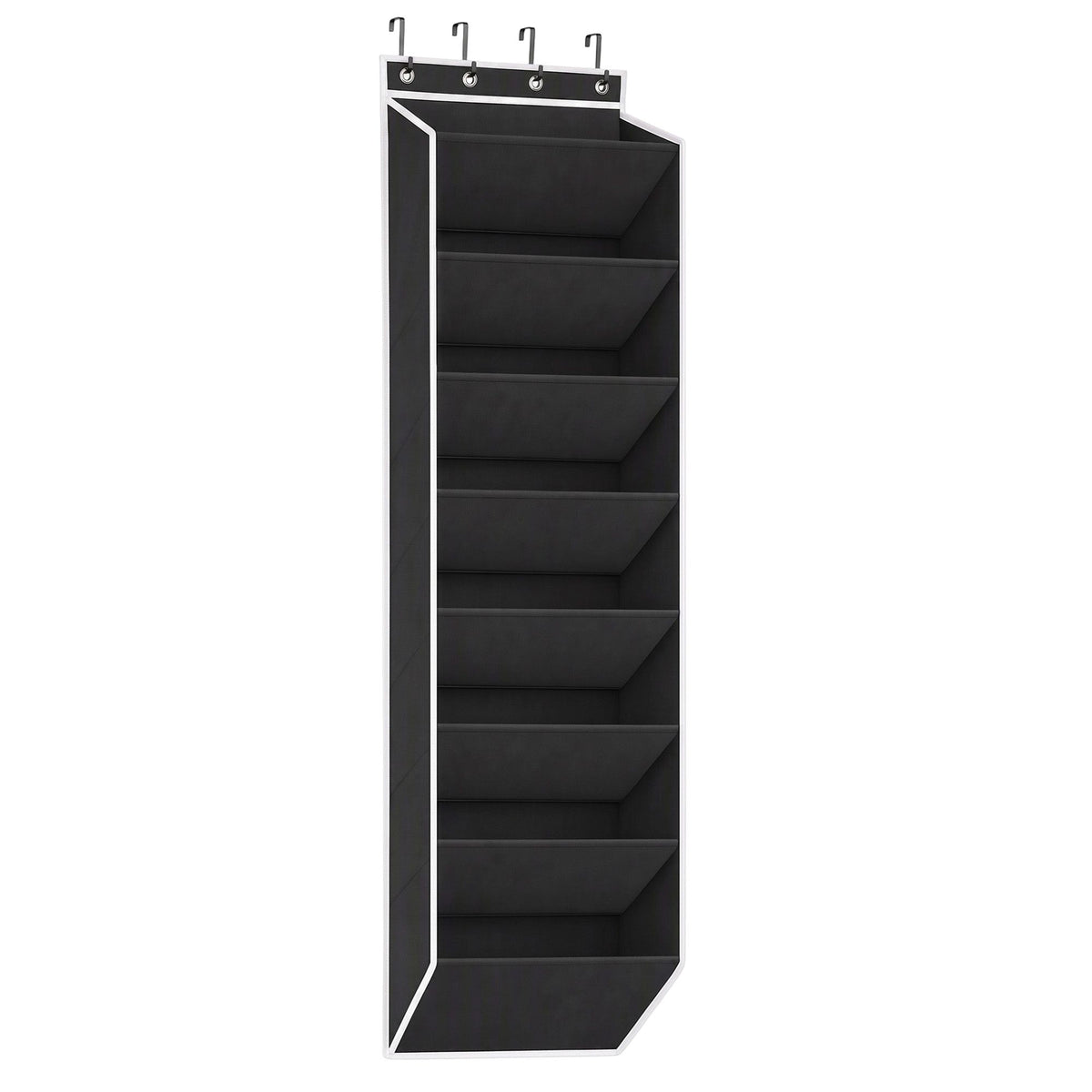 Artiss Over Door Shoe Organiser Storage 8-Tier Pantry Hanger, Black