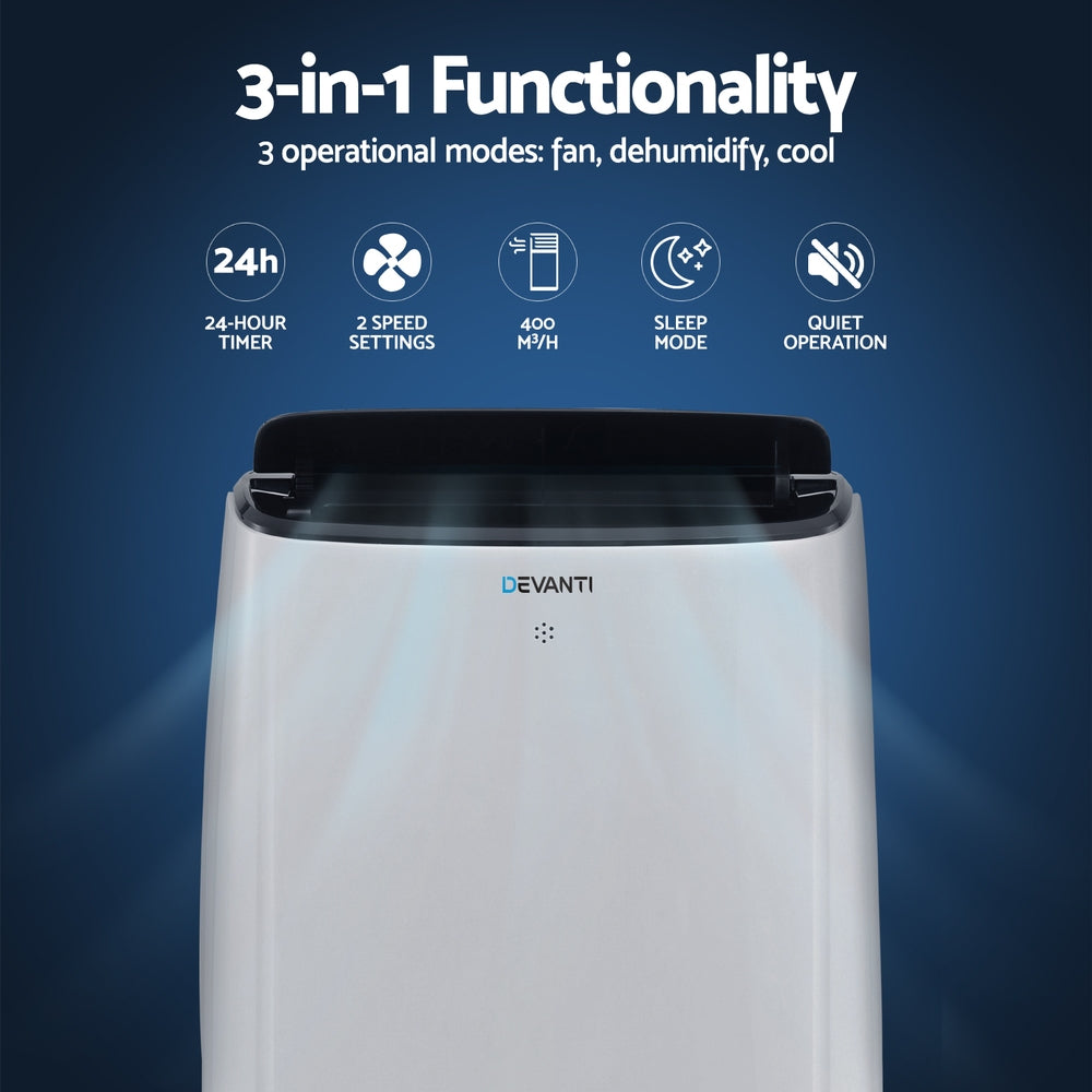 Air Conditioner Accessories: Devanti Portable Air Conditioner WiFi 7000BTU