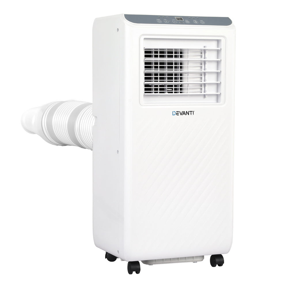 Portable Air Conditioners: 3-in-1 Devanti Portable Air Conditioner Dehumidifier Fan 7000BTU