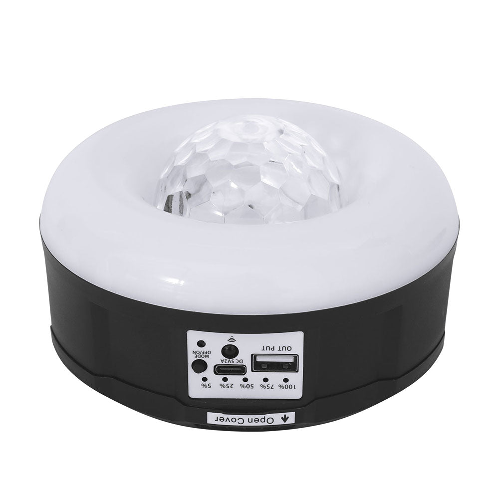 Camping Lights & Lanterns: Gardeon Solar Party Light Projector LED RGB Portable Camping Lamp Rechargeable