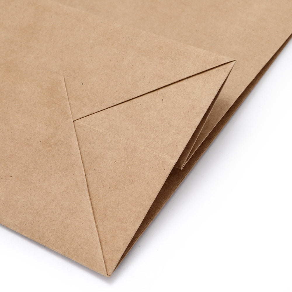 Gift Bags: 50pcs Bulk Kraft Paper Bags Pack Brown Shopping Retail Gift Bags Reusable Brown