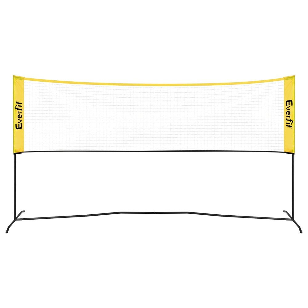Pickleball: Everfit 10ft Portable Pickle Ball Net Adjustable Multi-Sport for Badminton Tennis Pickleball Volleyball