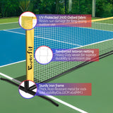 Pickleball: Everfit 10ft Portable Pickle Ball Net Adjustable Multi-Sport for Badminton Tennis Pickleball Volleyball