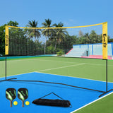 Pickleball: Everfit 10ft Portable Pickle Ball Net Adjustable Multi-Sport for Badminton Tennis Pickleball Volleyball