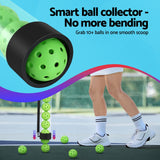 Pickleball: Everfit 12PC Pickleball Collector Set Multi-Ball Retriever Portable Storage Adjustable Strap