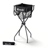 Pickleball: Everfit Portable Ball Cart Foldable Pickleball Tennis Baseball Softball
