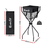 Pickleball: Everfit Portable Ball Cart Foldable Pickleball Tennis Baseball Softball