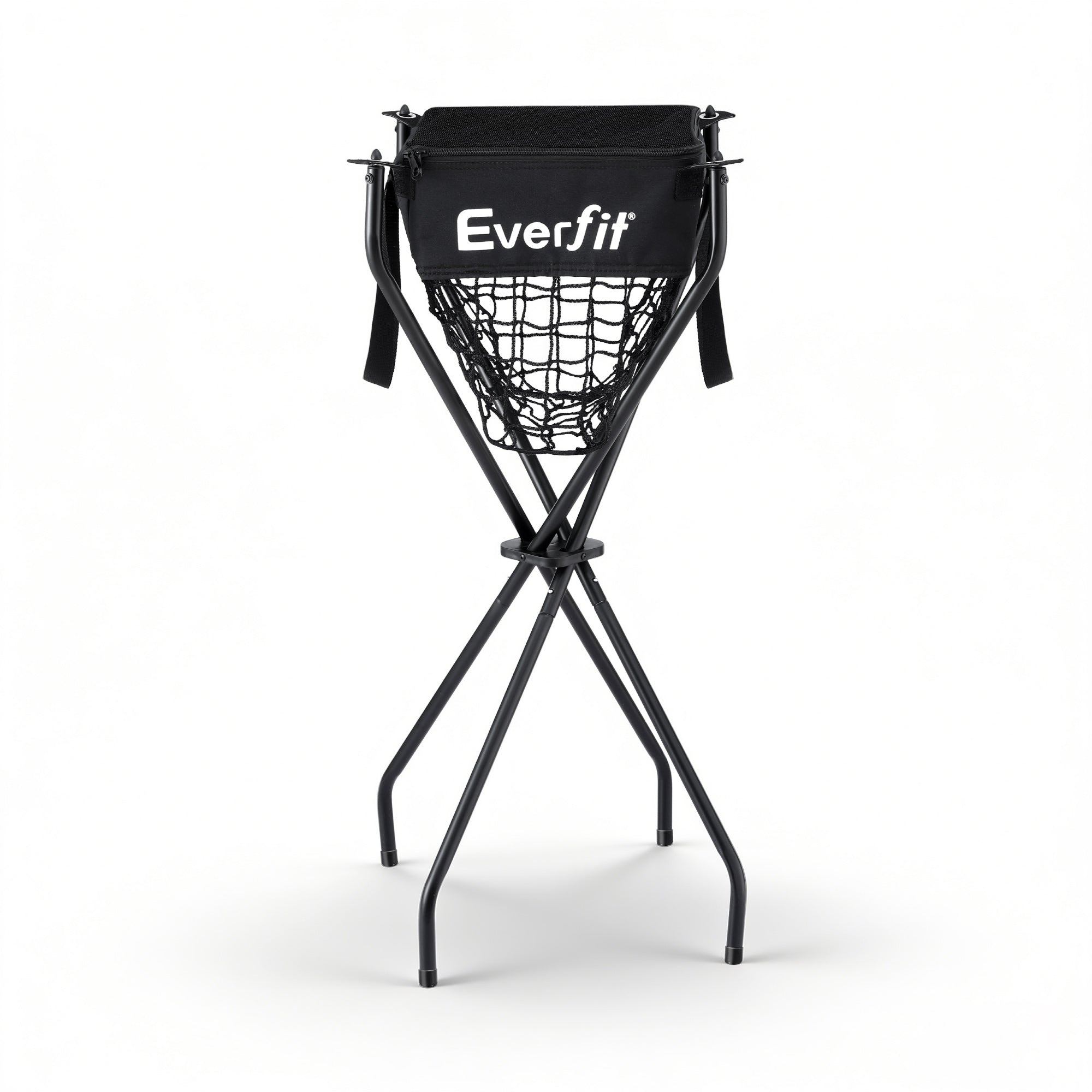 Pickleball: Everfit Portable Ball Cart Foldable Pickleball Tennis Baseball Softball