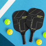 Outdoor Play Equipment: Everfit 2PCS Pickleball Paddles Set Outdoor Pickle Balls Rackets with Cover Bag Training