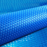 Aquabuddy Pool Cover 500 Micron 10x4m Swimming Pool Solar Blanket Blue
